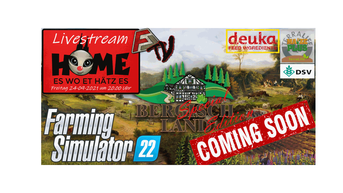 FarmingAgency's tweet photo. #BergischLandTerraLifeBeta
#farmingsimulator19
#farmingsimulator22
#deutsche_saatveredelung_ag
#MaizePlusTerraLife
#TheArtOfFarming #MaizePlusExtensions
#FarmingAgency
#TheAlienPaul https://t.co/cly8VOCsJG