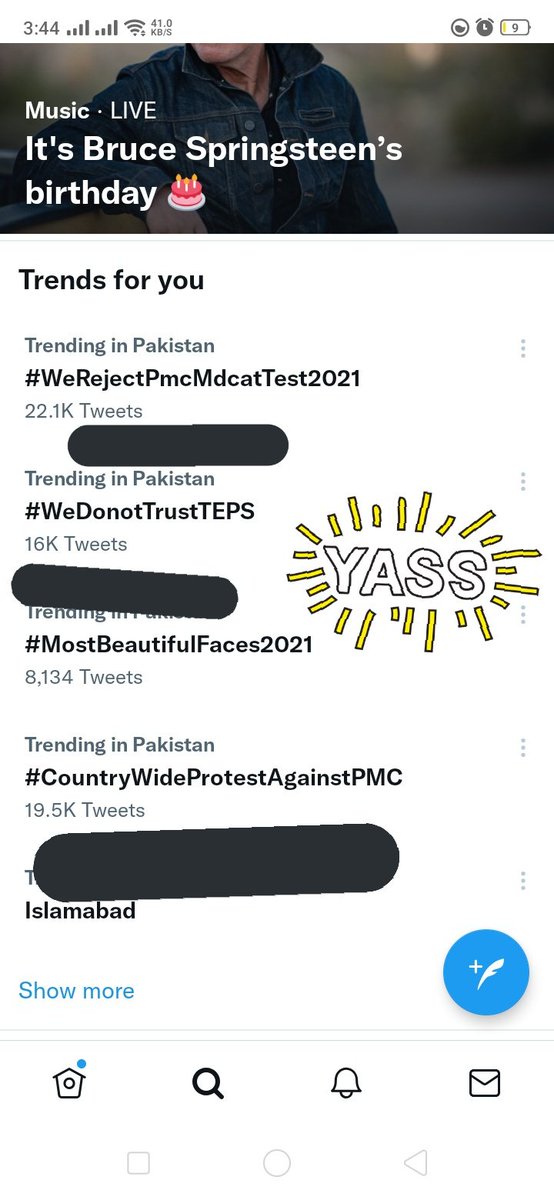 ibrahim_wajeeha's tweet photo. #CountryWideProtestAgainstPMC 3 TRENDS ARE ON TOP KEEP TWEETING AND RETWEETING GUYS IN THESE HARD TOMES WE MIST SUPPORT EACH OTHER. #WeDonotTrustTEPS #WeRejectPmcMdcatTest2021 https://t.co/1IzGRZtaQJ