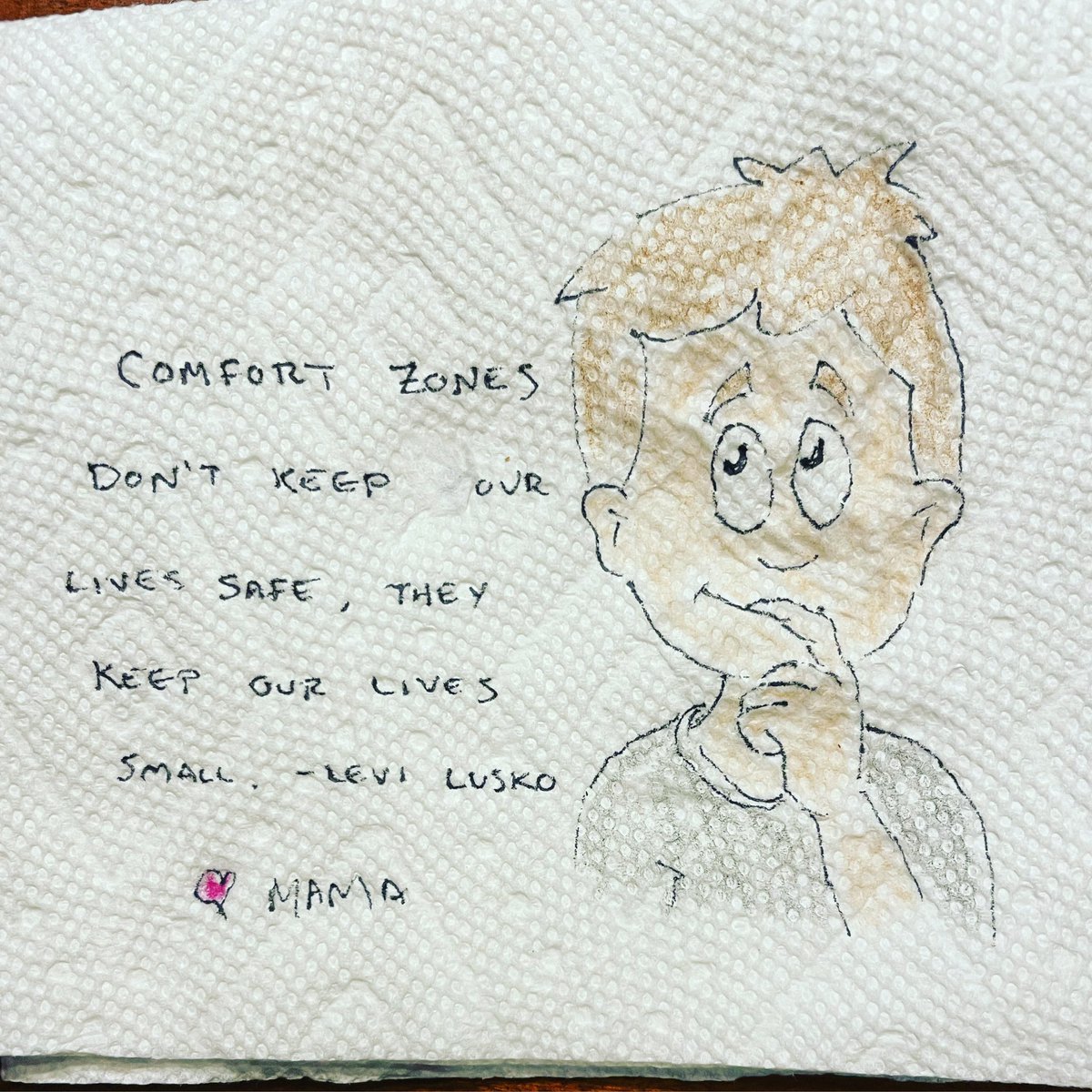 mcgrunk30's tweet photo. Comfort zones don’t keep our lives safe, they keep our lives small. - Levi Lusko @levilusko
#comfortzones #levilusko #levilusko #livelarge #outsideyourcomfortzone #uncomfortable #couragequotes #courage #comfortzone https://t.co/LwIJTC7BsK