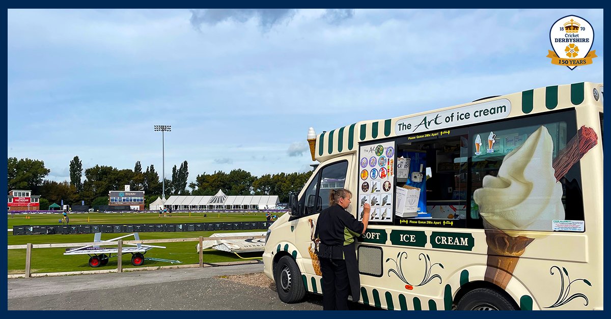 Treat yourself 🍦🏏😋

A perfect day for ice cream and cricket, as England face New Zealand at The Incora County Ground ☀

Tickets available on the gate 🎟

#ENGvNZ