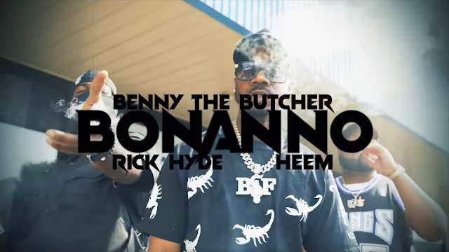 Struggle Mike Presents Benny The Butcher, RickHyde & Heem Starring In 'Bonnano' 

hhheadz.com/2021/09/strugg…

@thestruggle716 @BennyBsf @RickHydeBeatz @Heem_700