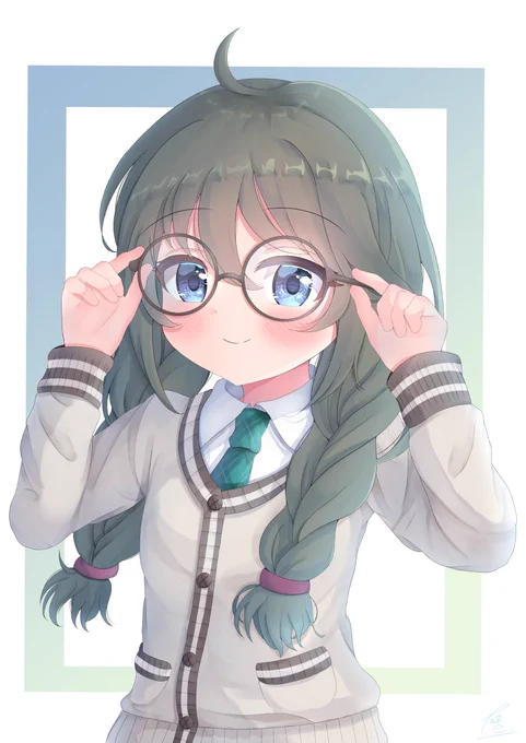眼鏡由仁ちゃん!
#プリコネR 