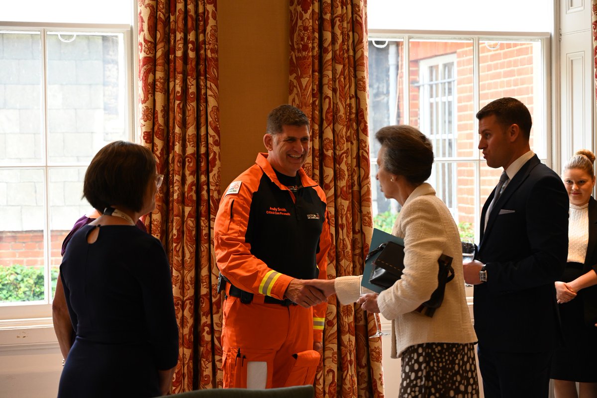 Magpas_Charity's tweet photo. We launched our Future 50 Appeal to fund our new airbase on Monday – in the presence of our Royal Patron of the Appeal, HRH The Princess Royal.

As we celebrate 50 years of saving lives this year, the new airbase will help futureproof our service for the next 50. https://t.co/ycawM81K3s