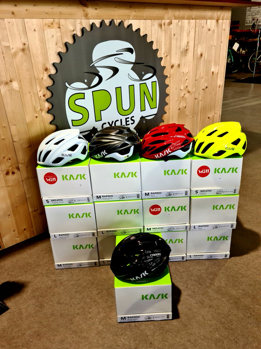 SPUNCycles's tweet image. Kask strength! 🥃

#Kask #SpunCycles #shoplocal