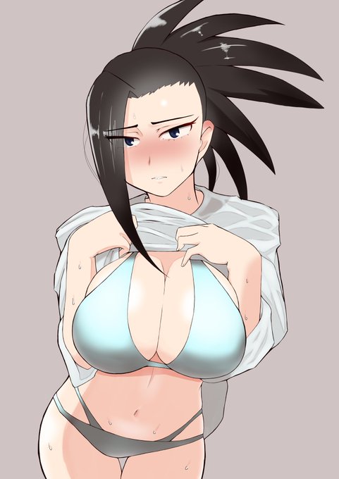 pixivにアップしたヤオモモの一部
たくし上げるってのはいいものだ 