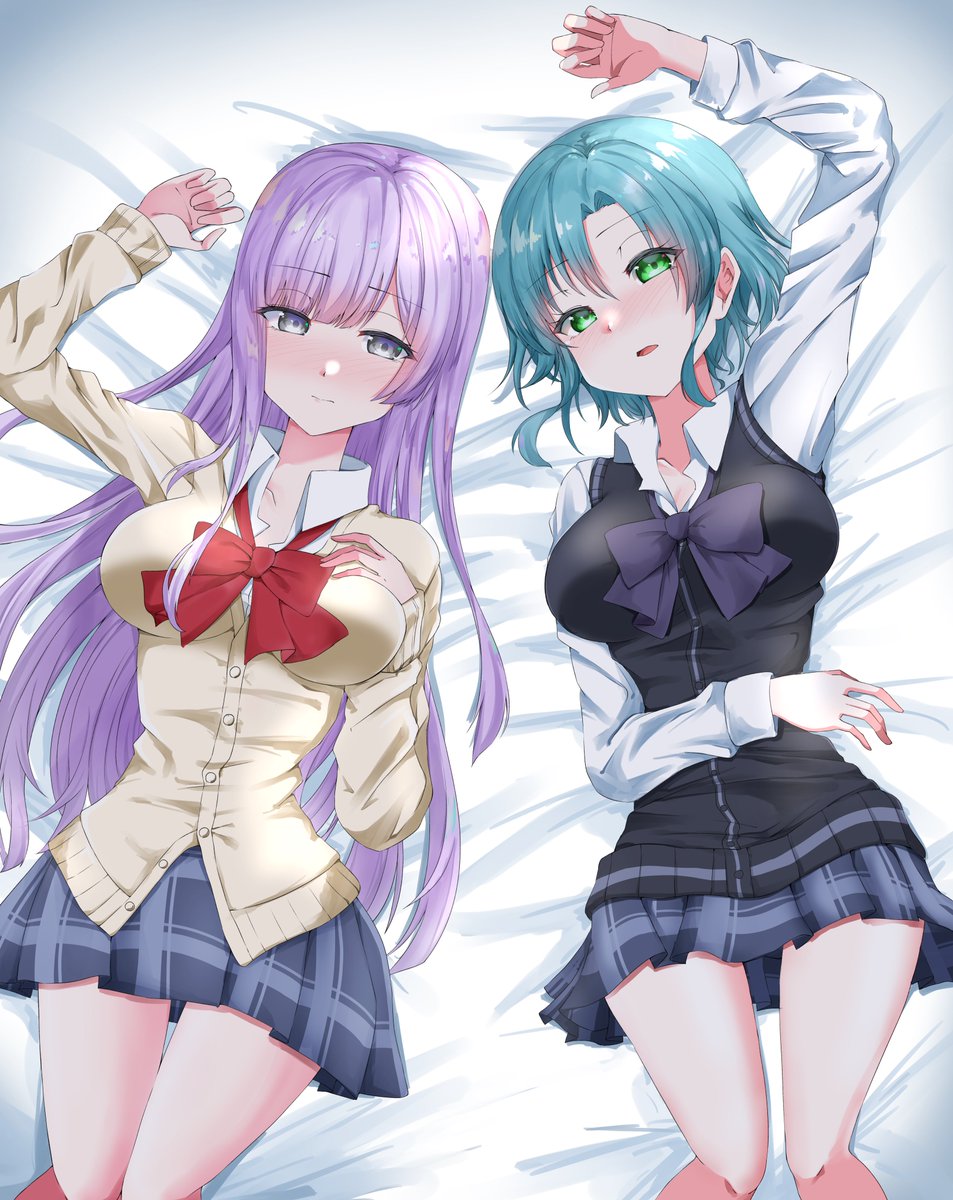 ご依頼で描かせていただきました 出雲咲姫ちゃん、花巻乙和ちゃんです!!
ご依頼ありがとうございました!! 