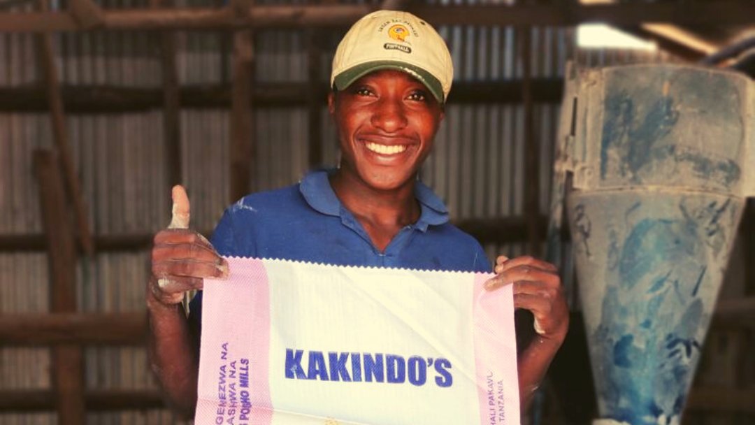 Kakindo's Mill are thrilled to partner with us because they are remote and feel forgotten about. Working with rural mills is key to #endinghunger because fortifying their flour is often the only way to give their customers access to nutritious food.#SankuMillers #SDGs #zerohunger