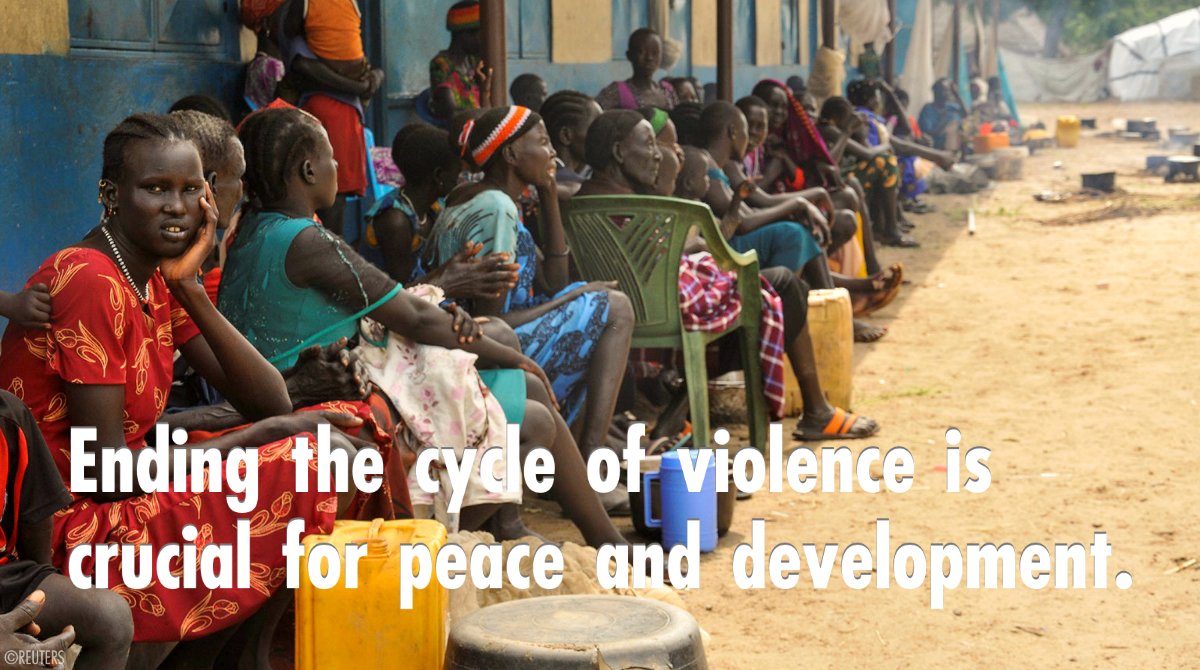 🇸🇸 #SouthSudan: Deputy UN Human Rights Chief @NadaNashif calls on Government to work closely with local leaders to attain peaceful resolutions to localized conflicts, including by holding perpetrators accountable. Learn more: ow.ly/54lx50Gf5xF #HRC48 #StandUp4HumanRights