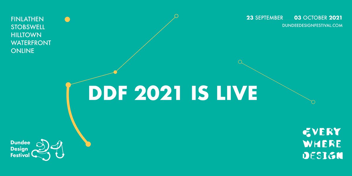 dnd_designfest's tweet image. Dundee Design Festival is live!
Visit our 5 Design Houses at: 

Finlathen 
Stobswell 
Hilltown
Waterfront &amp;amp; 
Online 

Today —— 03 October 
#everywheredesign