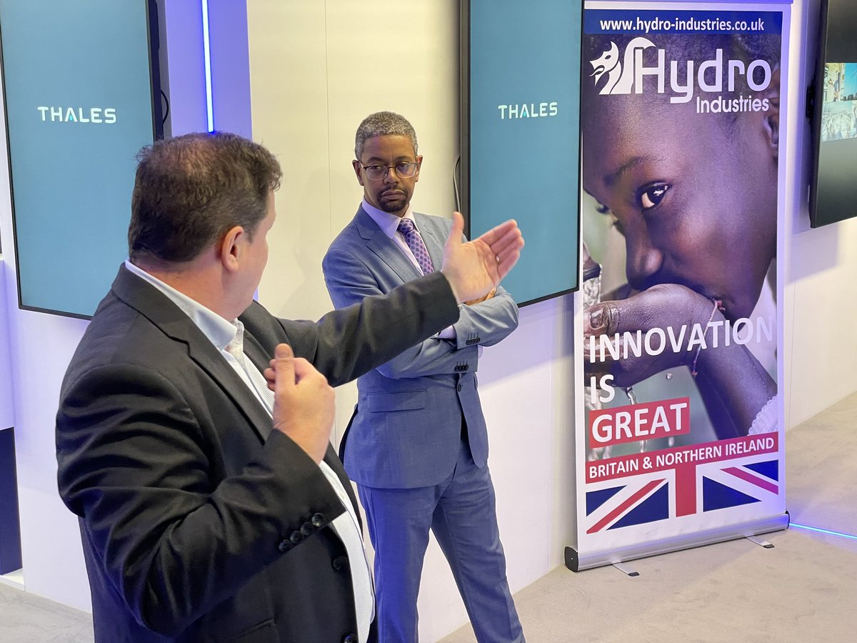 ThalesNDEC's tweet photo. We’re delighted to welcome @WGEconomy Minister @vaughangething to the @thalesgroup Ebbw Vale campus today to see progress on our NDEC and ResilientWorks developments https://t.co/XGz8PH3Z9U