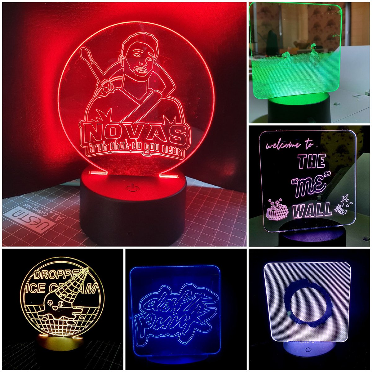 BarnMiddle's tweet image. Personalized LED Night Light, Custom Valentine&apos;s gift, Logo Night Light, Custom Engraved Gift, Acrylic Night Light, Nursery Room tuppu.net/713cf49  #PhotoNightLight