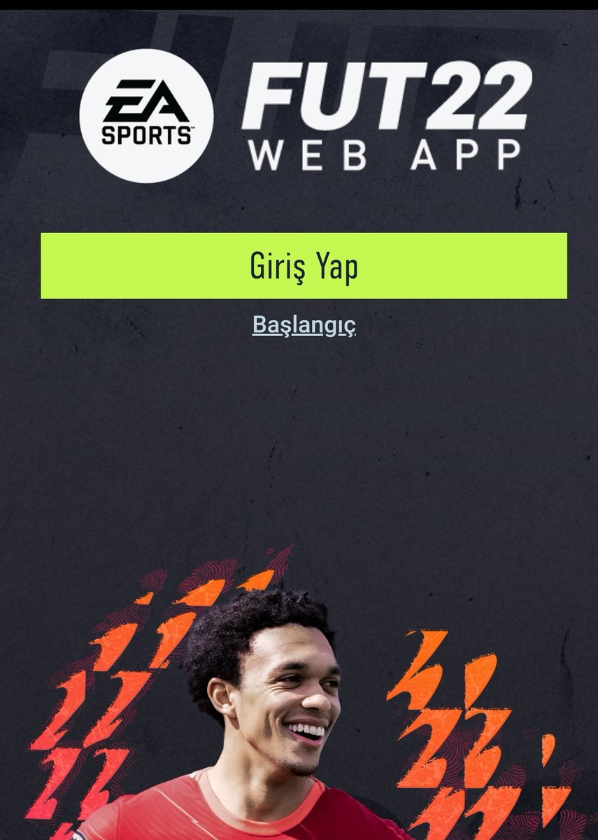 WebApp Link👇🏼 ea.com/tr-tr/fifa/ult…