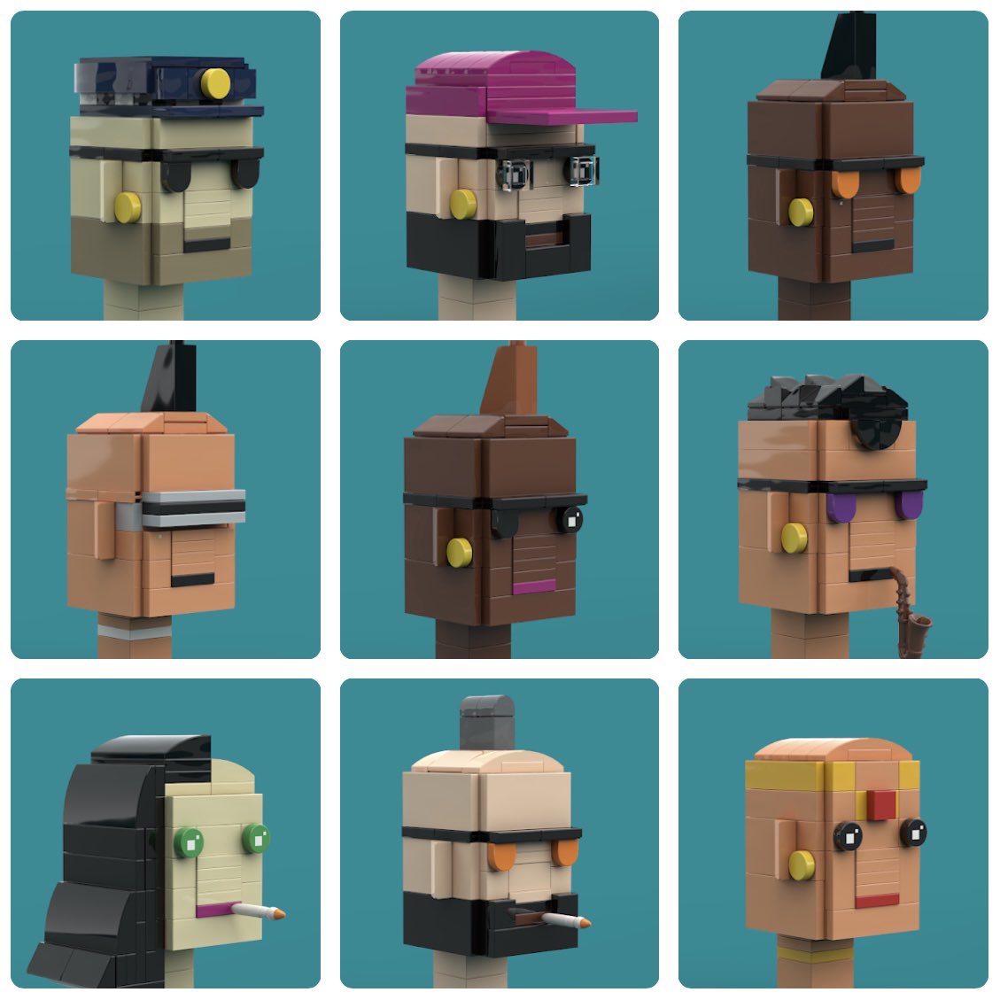 Gas = Low! If you are looking for unique #cryptopunk derivatives, look no further! Grab a <a href="/brickheadpunks/">Brick Head Punks</a> 450/500 sold still some left for 0.01ETH
#punknfts #NFTcollectables #NFTproject #NFTpunks 
opensea.io/collection/bri…