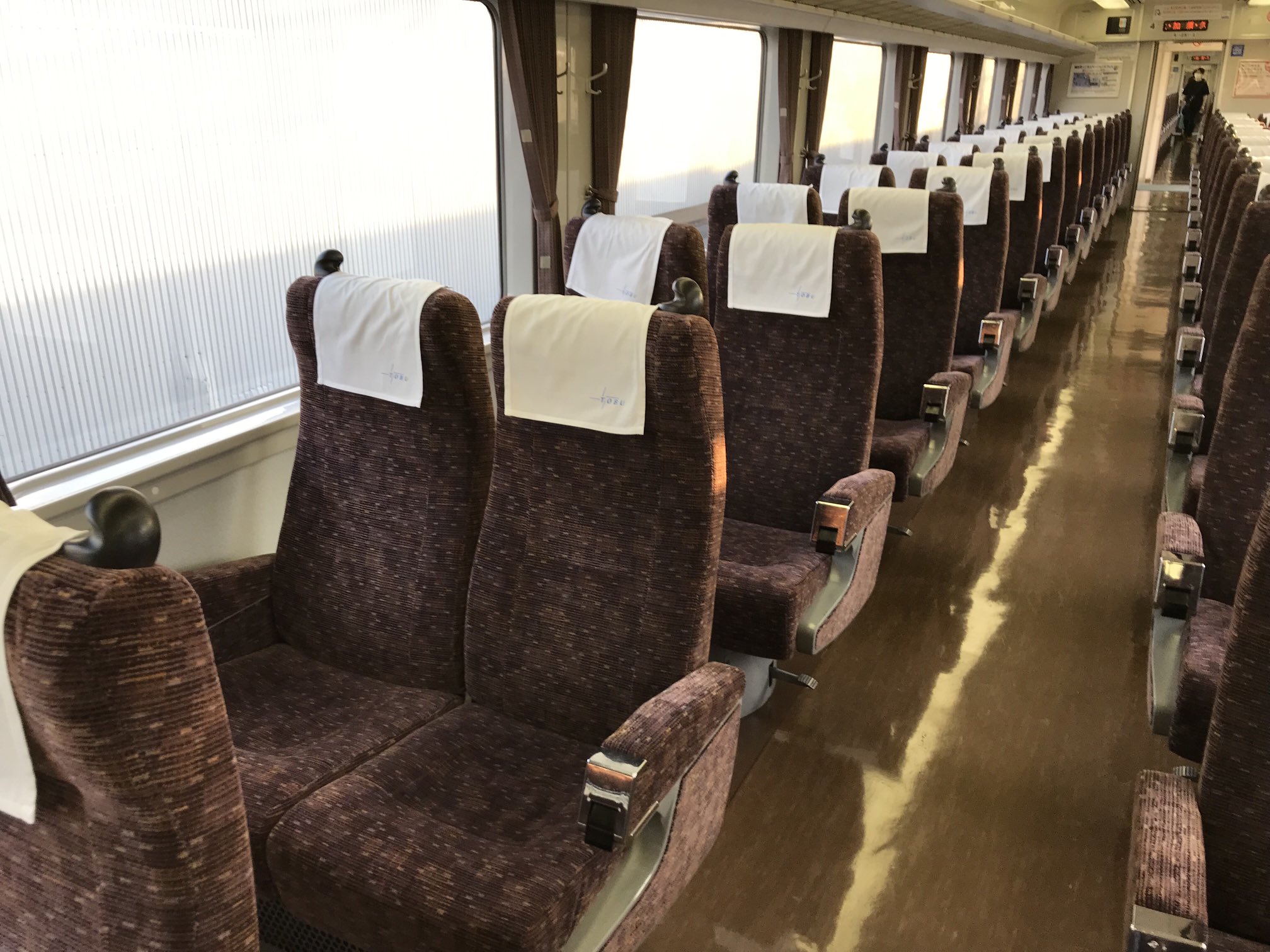 LED室内灯入 東武 200系 急行 りょうもう A-2650 未使用近い 車窓］特急りょうもう10号［200型］伊勢崎→浅草［東武伊勢崎線