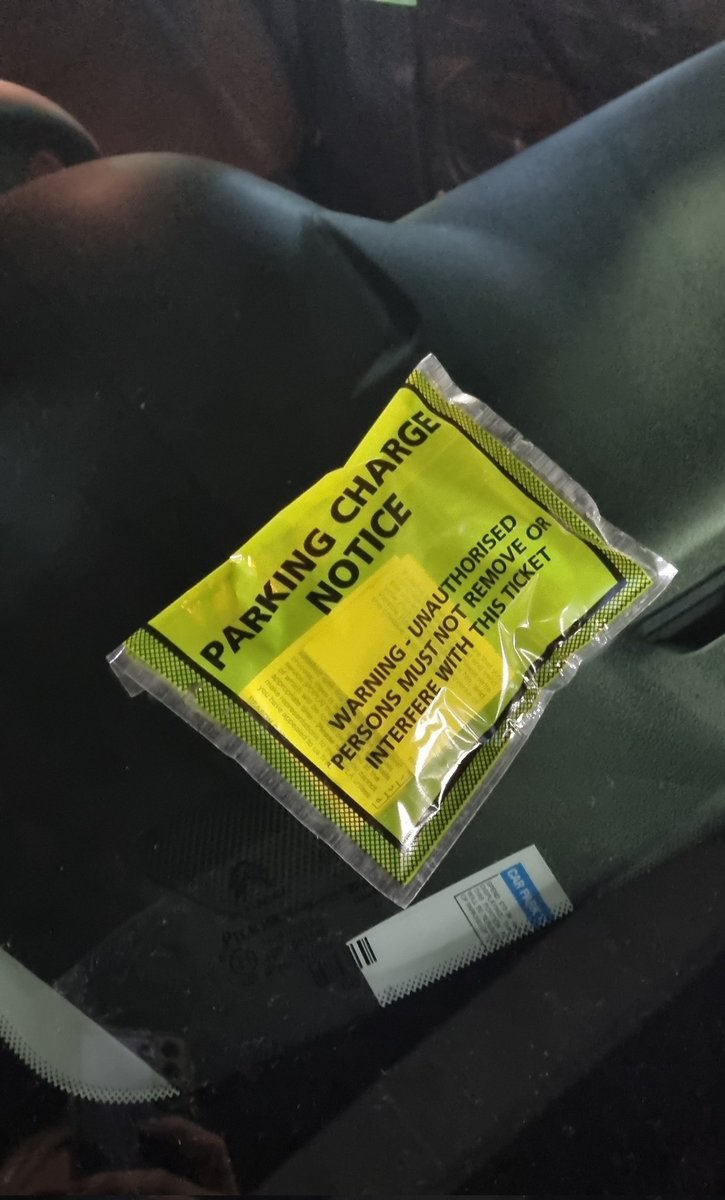 samp2311's tweet photo. After a hard long day in the hospital come out with find this on the window... even though I have a permit 🙄#NHS #nurse #carpark what a jokeeeee https://t.co/efFtunIdQN