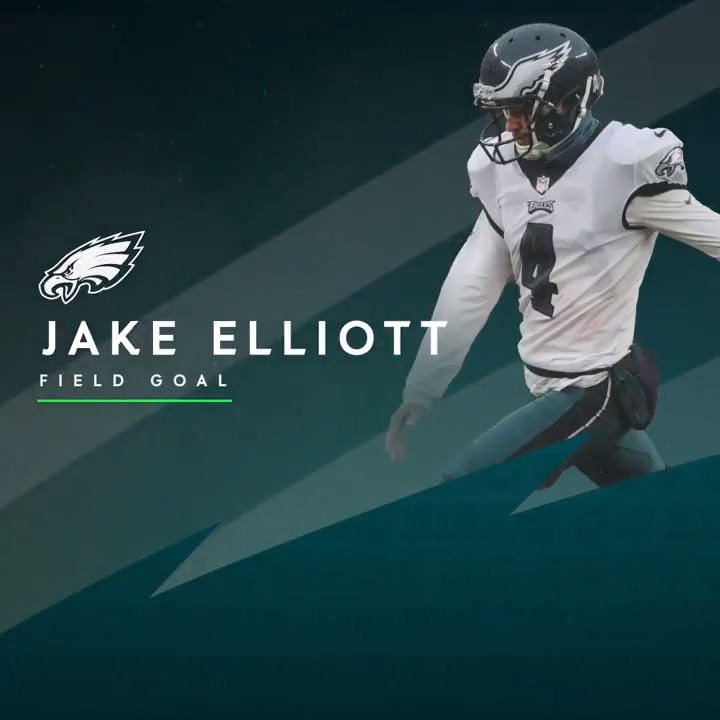 Philadelphia Eagles on Twitter "Jake Elliott extends the lead from 43