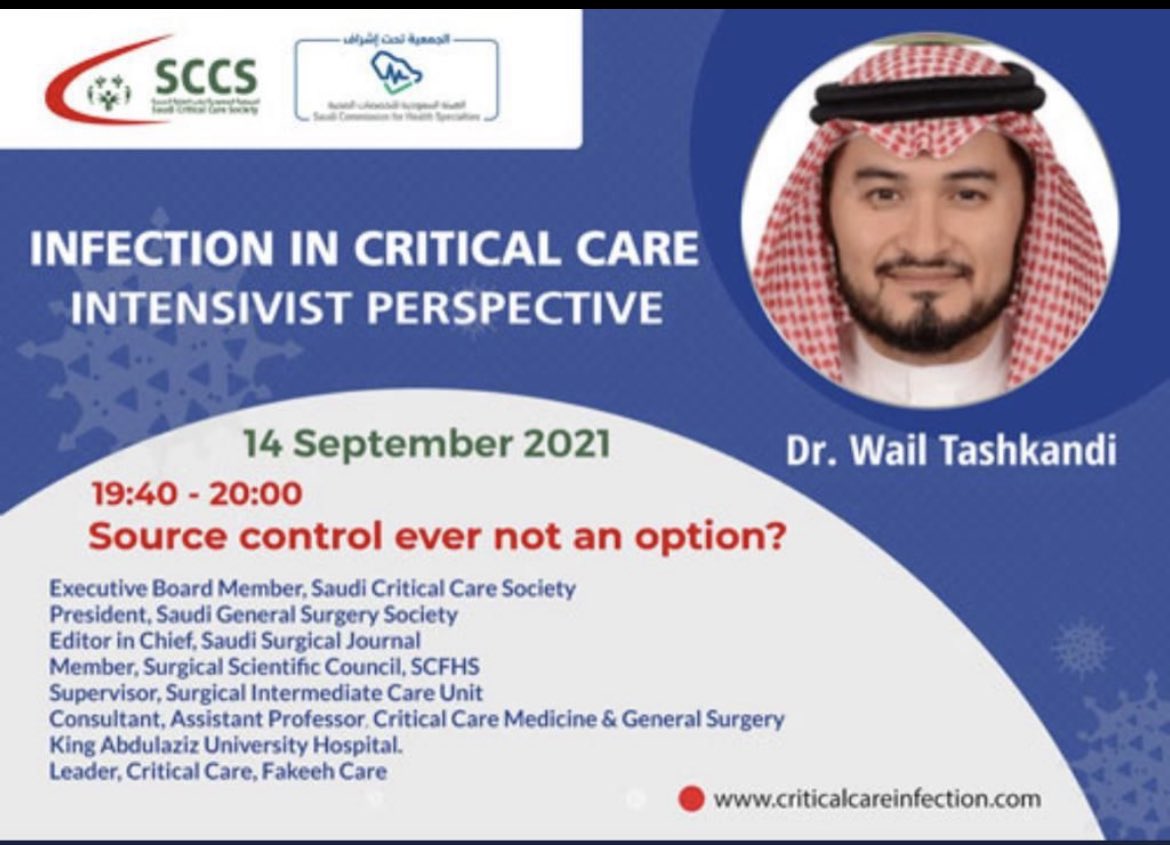 The Saudi Critical Care Society On Twitter Rt Wailtashkandi Sccs