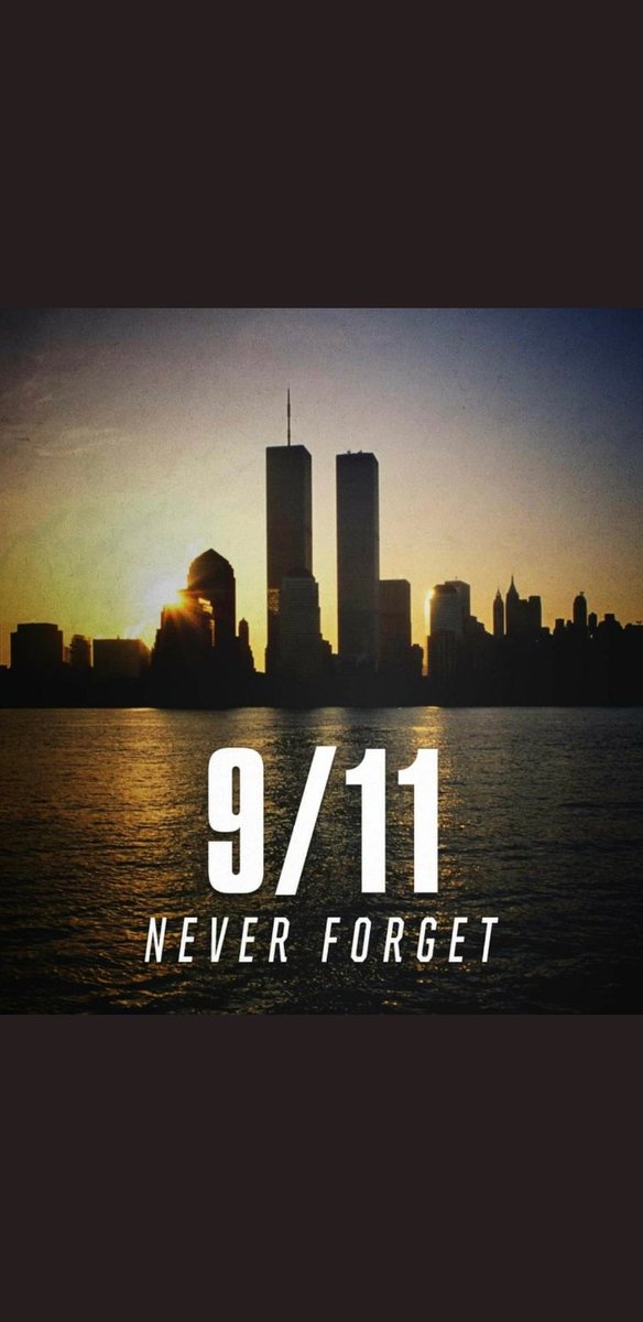 JenniferAlmonor's tweet photo. Today we honor and remember all those who passed on 9/11. #NeverForget https://t.co/dki6V7l37T