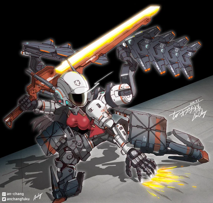 Skeb(commission)納品しました! 