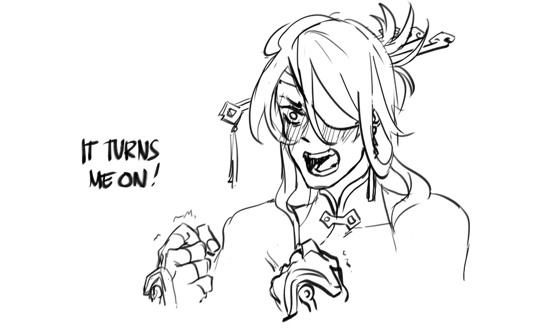 beidou rants about ningguang 

//nsfw ish XD 