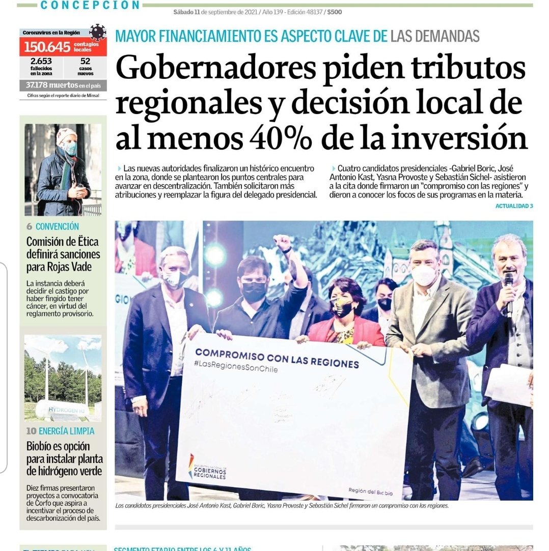 Una foto que vale oro para las regiones.
#compromisoConLasRegiones
#LasRegionesSonChile

Felicitaciones <a href="/gorebiobio/">Gobierno Regional del Biobío</a>
<a href="/rdiazworner/">Rodrigo Díaz Worner</a>