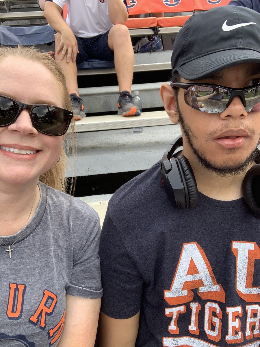 It’s his first Auburn game! #wareagle