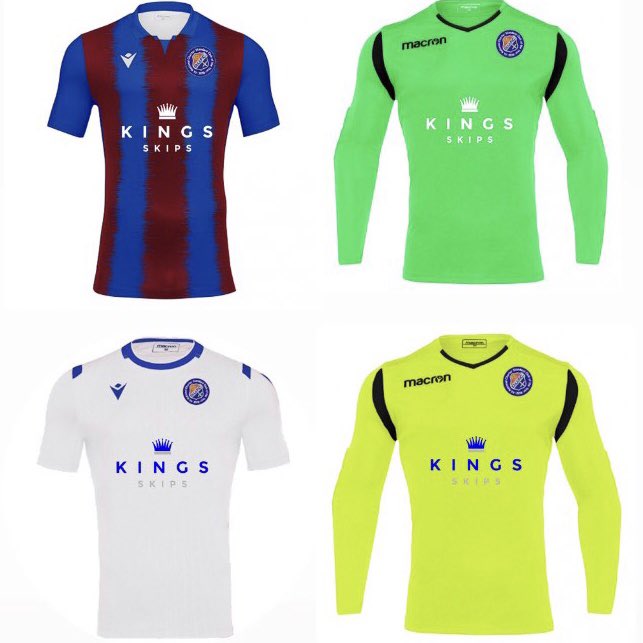 New kits arrive next week 💙👑⚽️ sponsored by <a href="/KingsSkip/">kings_skip_hire</a> &amp; ordered via <a href="/ProKit_UK/">ProKit UK</a> #dagenhamunitedfc #dagenhamunited #dufc #daggers #grassrootsfootball #localbusiness #essexskips #skiphire #macron #footballkit