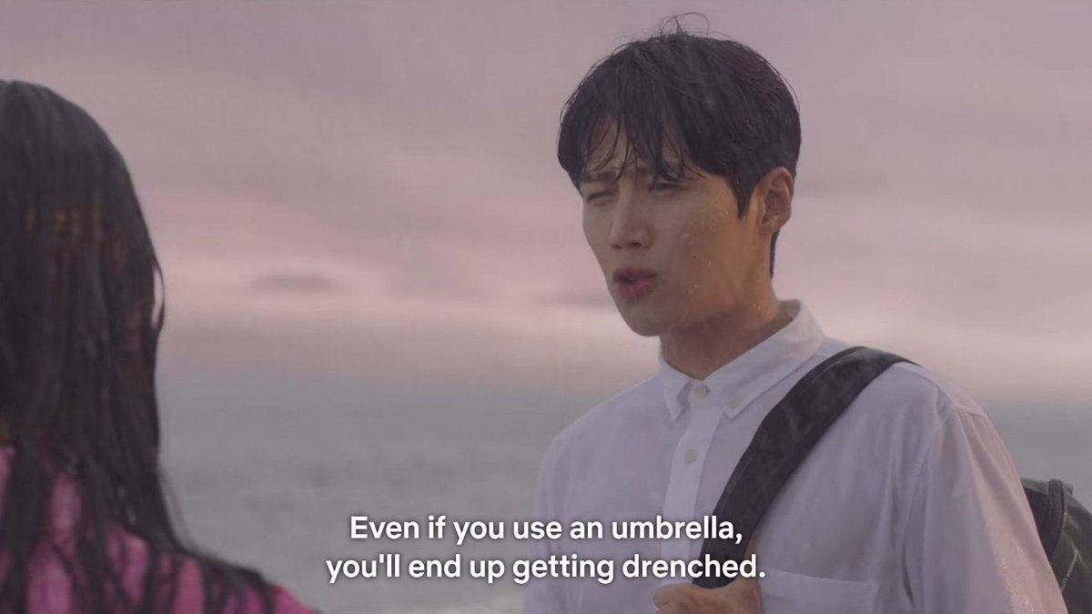 miseonshine's tweet photo. “you’re bound to meet unexpected situations in life” 

like how Dusik and Hye Jin met — it was so unexpected and who would have thought that they will be each other’s comfort 🥺💚
#HometownChaChaChaEp5
#HometownChaChaCha https://t.co/CbIXl0bcfR