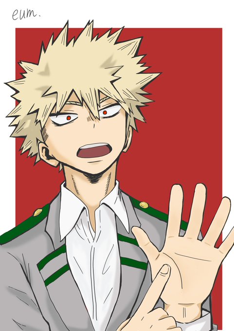 爆豪勝己 高画質 のtwitterイラスト検索結果 古い順
