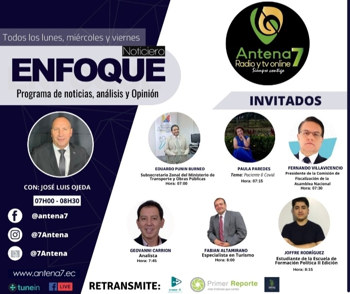 Antena 7 Radio y Televisión Online tweet media
