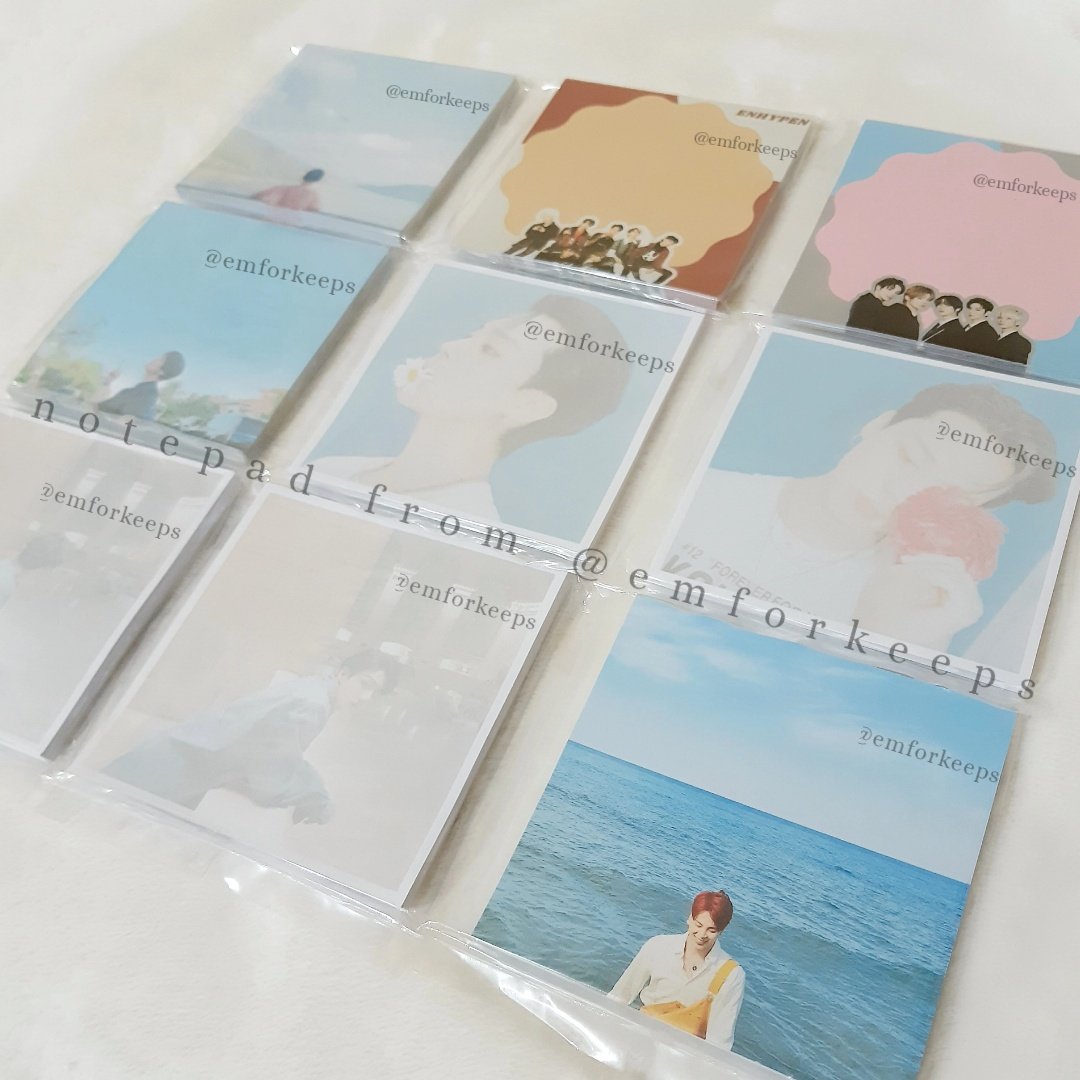 emforkeeps's tweet photo. #EmforkeepsUpdates
40+ notepads arrived! Kindly wait for my dm regarding your lsf and pf. Thank you for your patience!๐โโ๏ธโค
โผSome of them is to sell for #EmforkeepsOnhands ๐
๐ For those who want to pre-order, GO will open tomorrow. https://t.co/ec2nNDOukr