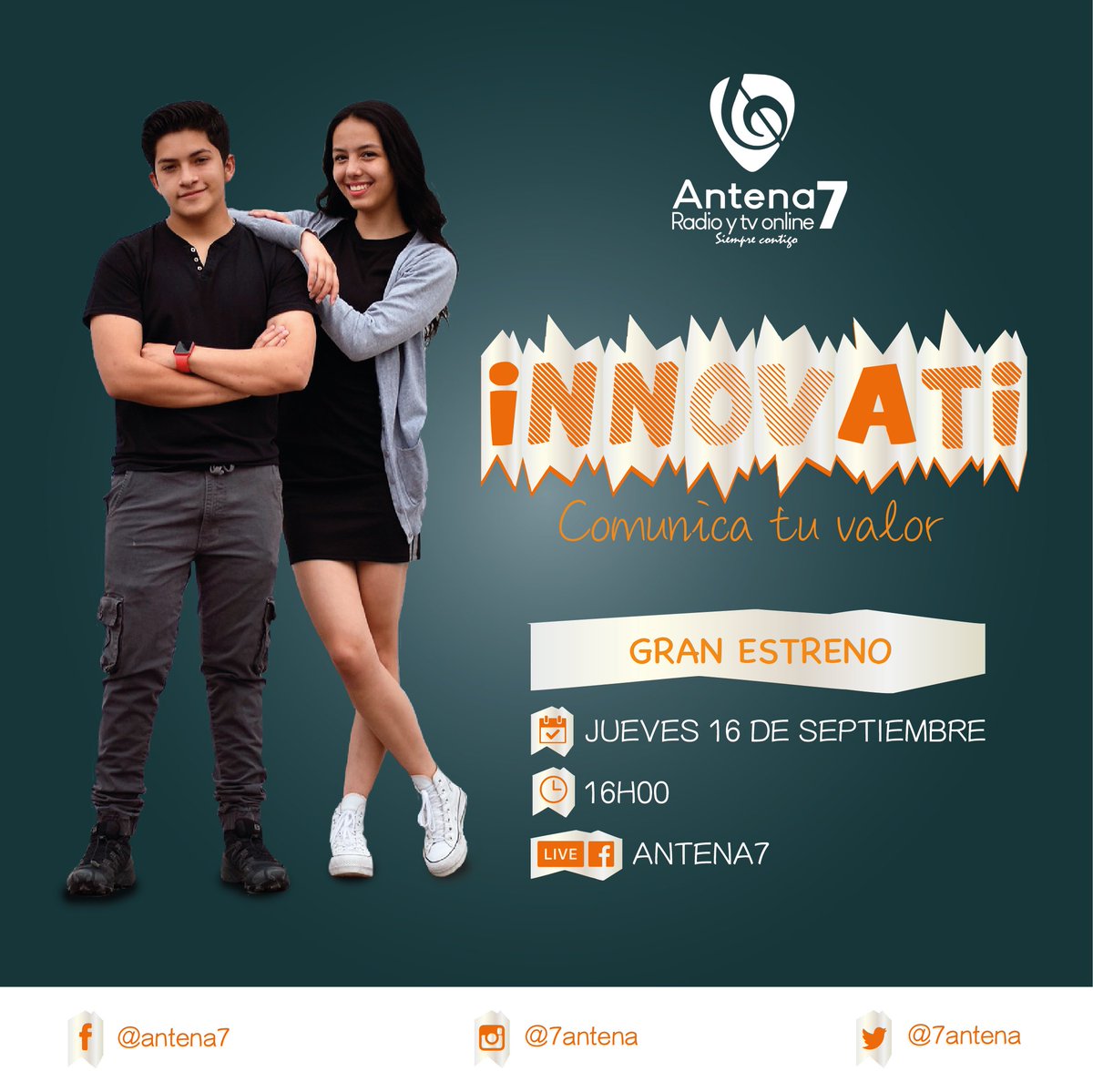 Antena 7 Radio y Televisión Online tweet media