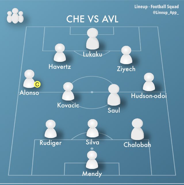 Chelsea Fc Info チェルシー対アストンビラ スターティングメンバー メンディ チャロバー シウバ リュディガー オドイ コバチッチ サウール アロンソ ツィエク ハヴァーツ ルカク 3 4 2 1的なフォーメーション サウール オドイが先発 そしてアロンソ Chelsea Fc Info チェルシー対アストンビラ スターティングメンバー メンディ チャロバー シウバ リュディガー オドイ コバチッチ サウール アロンソ ツィエク ハヴァーツ ルカク 3 4 2 1的なフォーメーション サウール オドイが先発 そしてアロンソ