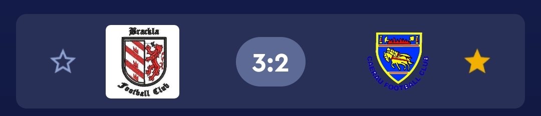 🔵 RESULT 🔴

Thanks for the game @brackla_fc