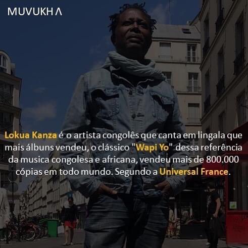 O músico @lokuakanza é o artista congolês que canta em lingala que mais álbuns vendeu, o clássico 'Wapi Yo' dessa referência da musica congolesa e africana, vendeu mais de 800.000 cópias em todo mundo. Segundo a Universal France. #lokuakanza #wapiyo #congolese #lingala