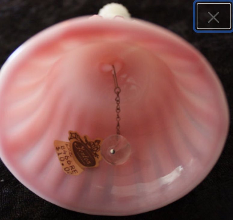 emmasattic98's tweet photo. Vintage Fenton Rosalene Faberge Bell 8466 RE by EmmasAtticTreasures https://t.co/dPAlKSkAOt via @Etsy #Fenton #Faberge #Rosalene #Bell #Collctible https://t.co/ZP5Z88ltsh