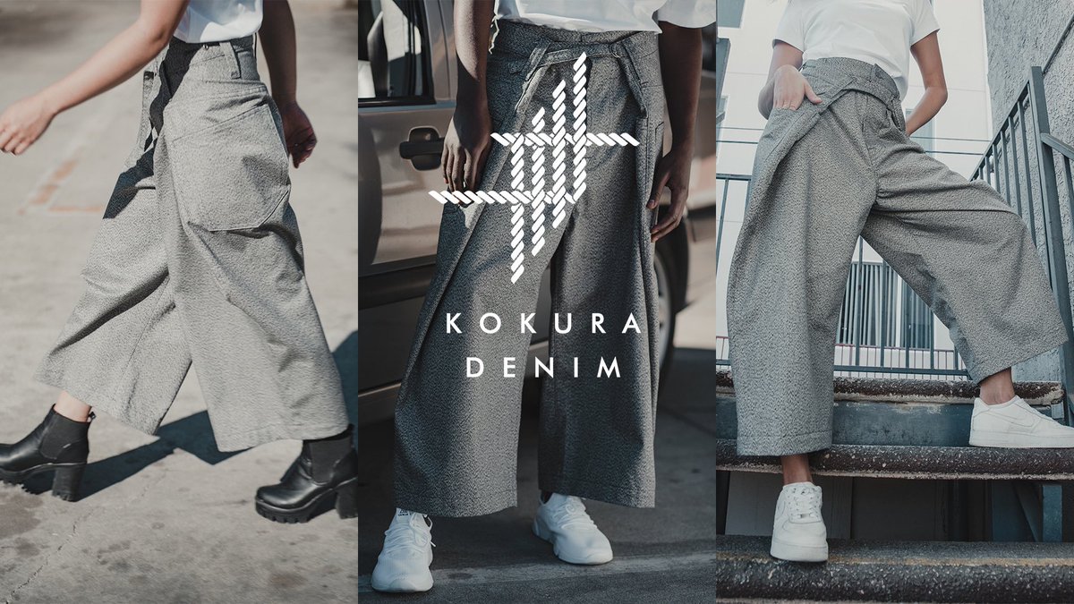 kokuraori's tweet image. 【特別企画「ハカマデニム」アンリアレイジ森永氏デザイン】

9月16日限定販売開始。
（※限定50着、完売次第終了）
kokuradenim.jp/news/kokura-de…

#ANREARAGE
#森永邦彦
#ハカマデニム
#KOKURADENIM
#小倉織
#袴

facebook.com/43678075373070…