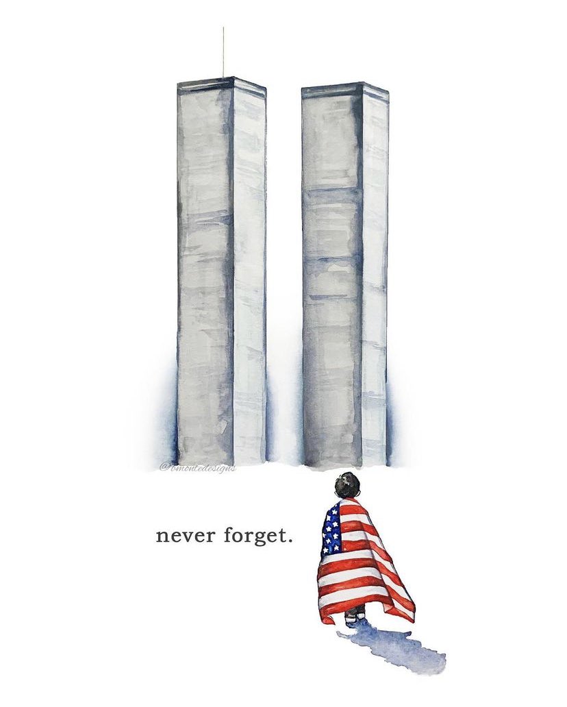 We remember those lost and those who showed such bravery to save others. ❤️💙