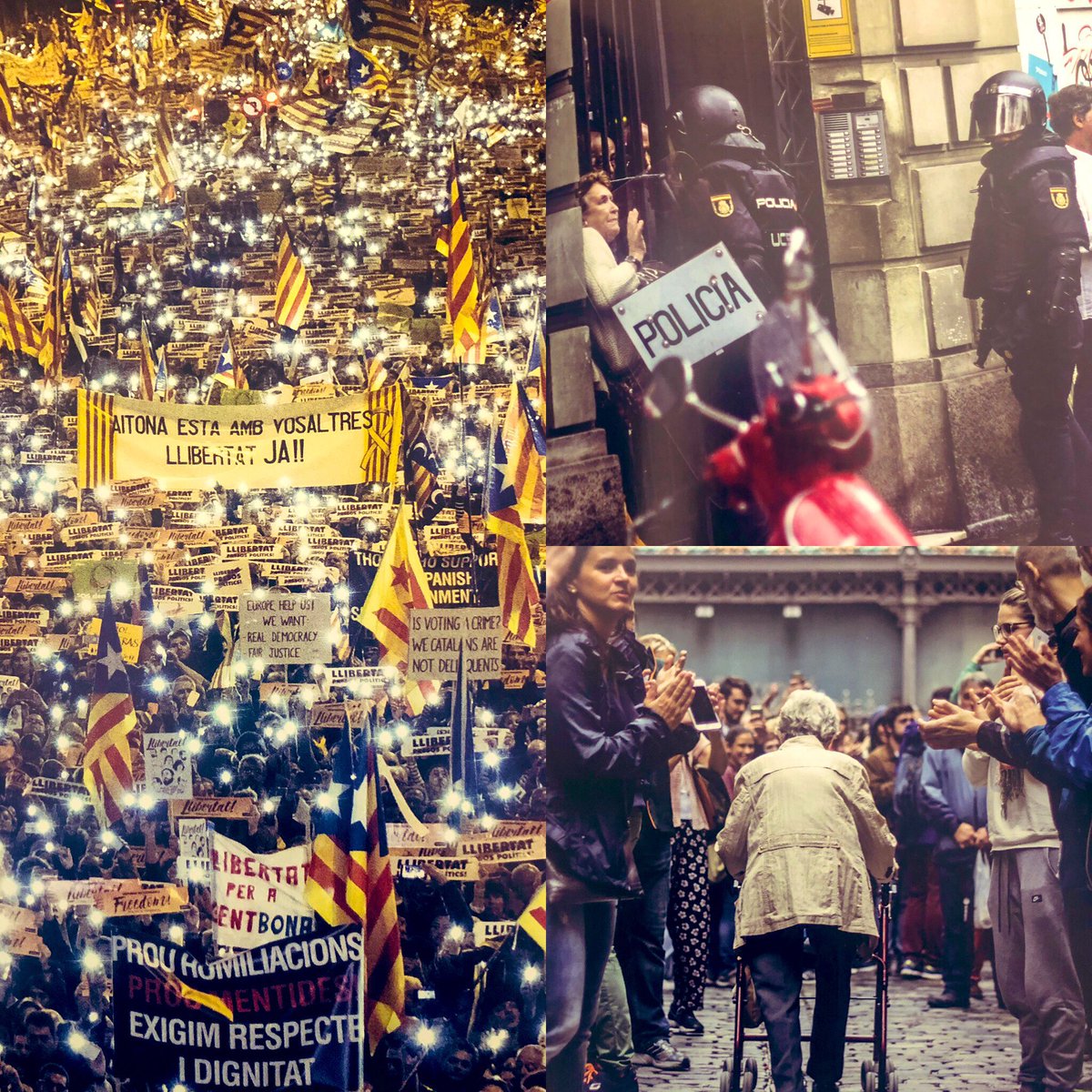 La Diada de Catalunya: La independència és la vostra causa i no esteu sols ❤️✊🏾 Bona Diada Nacional de Catalunya a tothom! #ViscaCatalunyaLliure #Diada2021