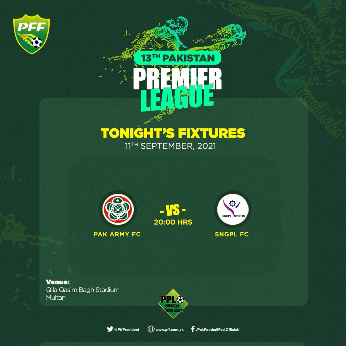 PakistanFF's tweet photo. Tonight’s game is all about goals, celebrations &amp; passion! Who are you supporting? https://t.co/rj7fADNoxB