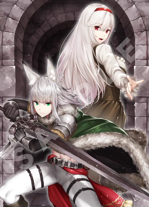 私がパッケージイラスト等を描かせていただいた千年戦争アイギス二次創作ローグライク『アイギスキャラクターズ アンナさん達の不思議の迷宮』の予約が開始したようです よろしくお願いします!
https://t.co/FOUPS64iYG 