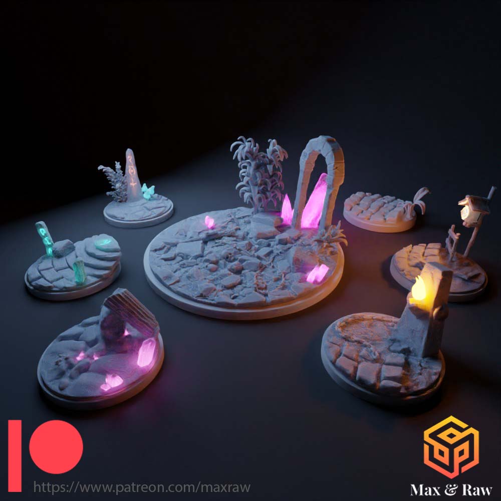 MaxRaw11's tweet photo. Illuminated broken roads - READY on Patreon
https://t.co/c0I7uMvKjW
Hope you will enjoy, as I put lot of love on theses bases :)
#tabletop #boardgame #miniaturepainting #miniature #diorama #warhammer #sigmar #Cursed #3Dprinting #rpg #dnd https://t.co/csTnXgt3pZ