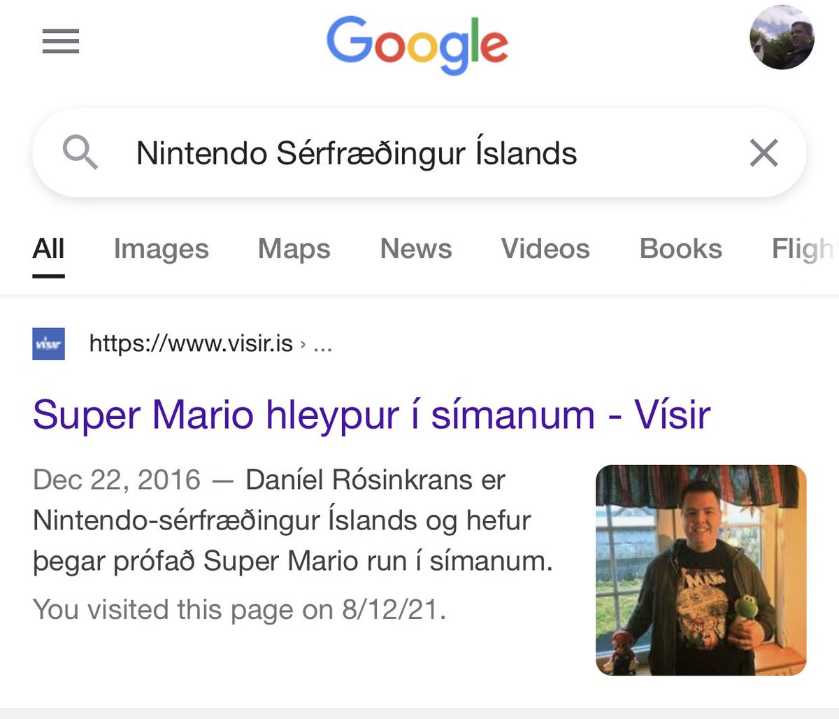 Daníel Rósinkrans tweet media