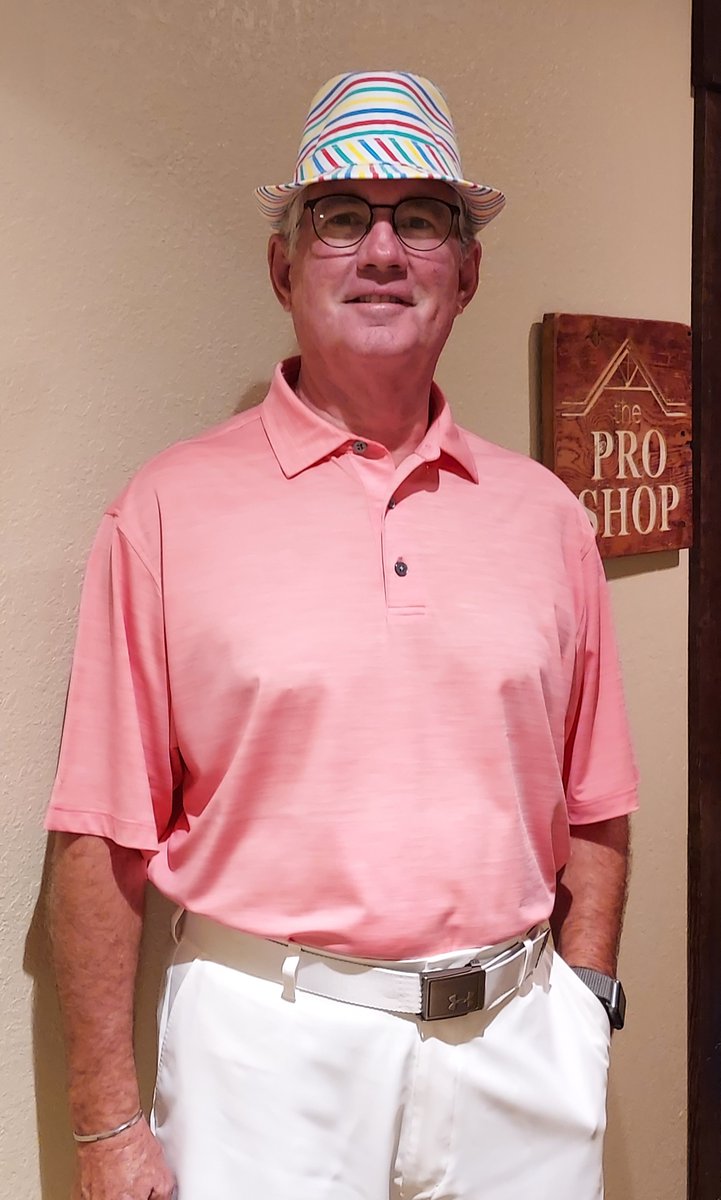 Today is the first of our 3 Caddyshackurdays <a href="/InnsbrookGolf/">Innsbrook Golf</a>! Wonder what <a href="/JudgeSmailsGolf/">Judge Elihu Smails</a> would think? Our starter, Tom, is ready (I told him at lunch he'd get a free bowl of soup)! #ItsAParkingLot