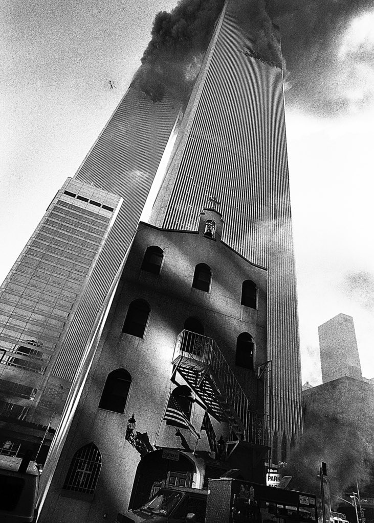 Elpidophoros's tweet photo. We open our hearts to embrace those who mourn, who are blessed to receive comfort. We remember all who were forever changed on 9/11: first responders and construction crews, who gave so much, lost in later years to disease and hardships. May they all rest in peace. #September11 https://t.co/YJHOLIemoD