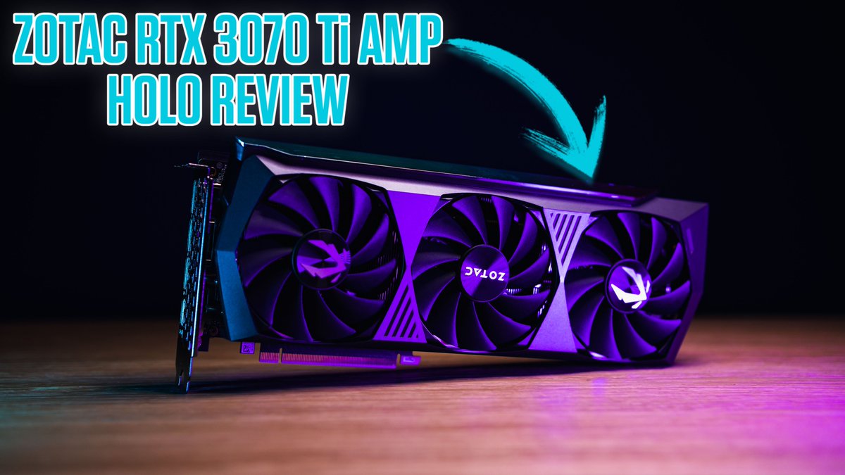 HardwareWk's tweet photo. Check out the review of the ZOTAC RTX 3070 Ti AMP Holo on YT channel.

https://t.co/JQ6ysxC1rr

@ZOTAC #zotac #rtx3070ti #pcbuild #pcmr #gaming #pcbuilding #nvidia #rtx https://t.co/wYWgVebvbK