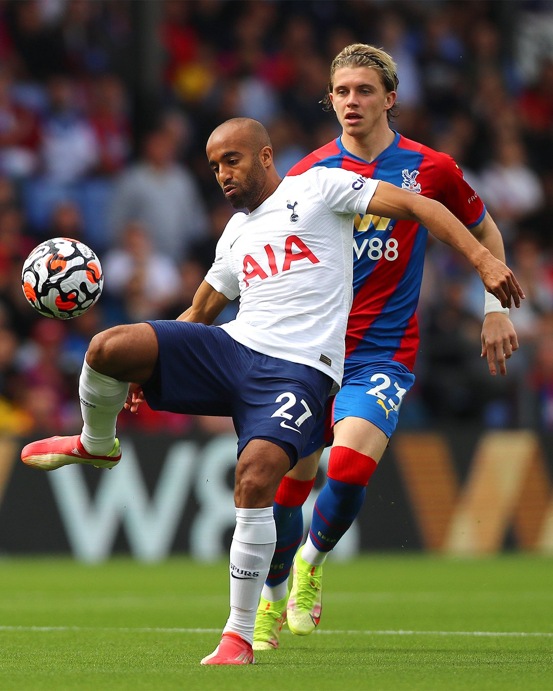 Lucas Moura in action for Spurs!