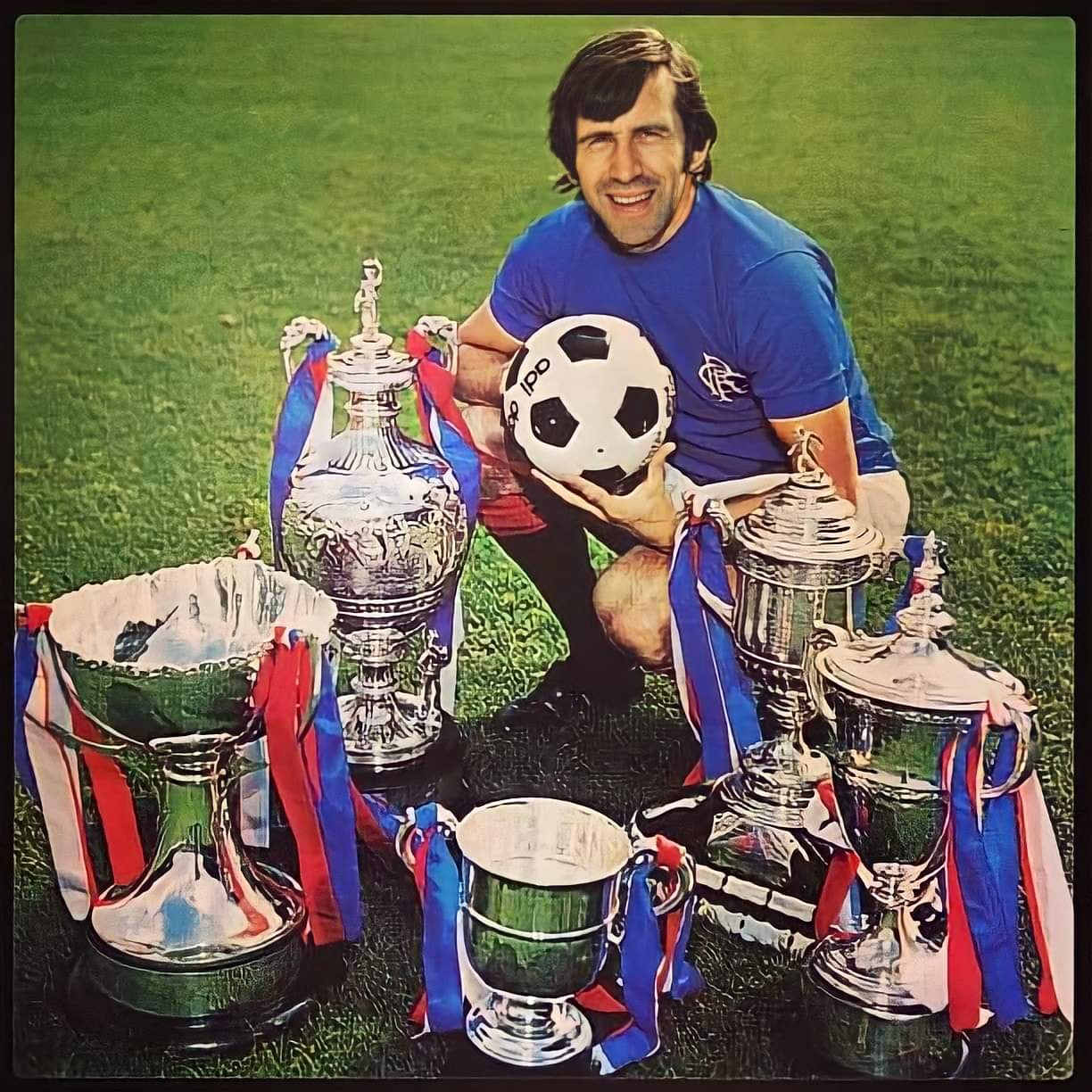 The greatest Ranger. Happy birthday John Greig.   