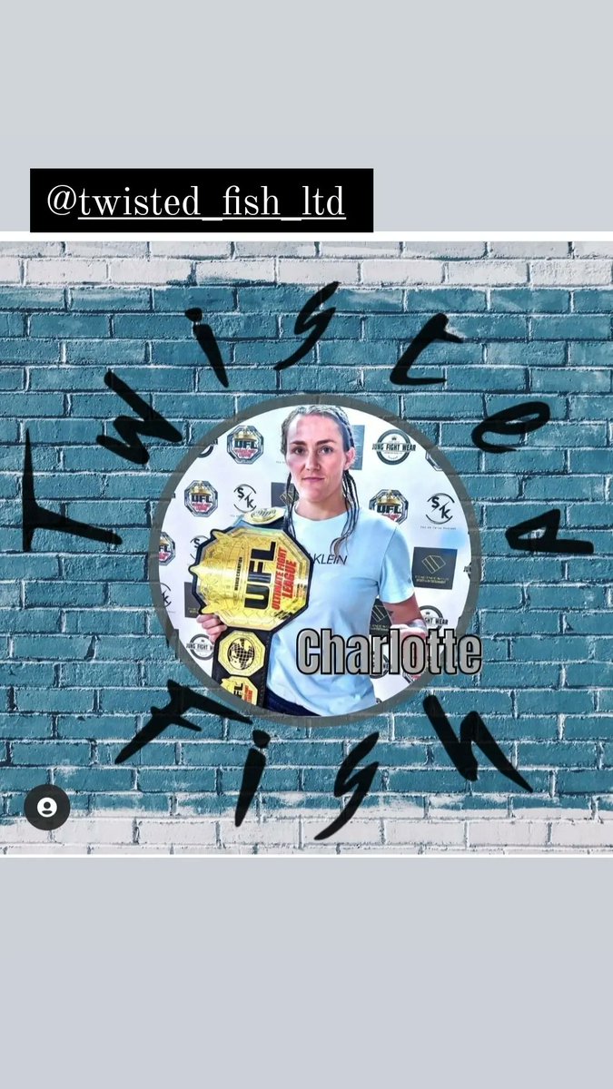 Chazza6680's tweet photo. GOOD TO HAVE YOU ON BOARD 🙋‍♀️��‍♀️🔥
Welcome to the Twisted-Fish UK family to one of our latest fighters Charlotte 'Killer' Cooper! 
Charlotte Cooper
 Fighting out of: 
12 gauge MMA -
Coach Magomed Shikhshabekov &amp; Matthew Thorpe
 
@Twisted_Fish_UK @killer_cooper_mma https://t.co/Q8J9VUOjEU