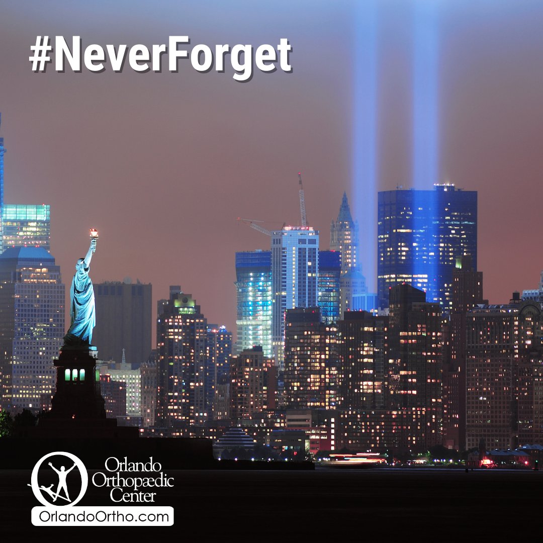 Today marks the 20th anniversary of the 9/11 attacks. We're taking this opportunity to pause and remember those who lost their lives. We will #NeverForget ❤️🇺🇸